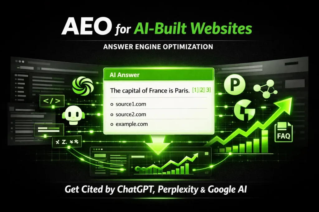 AEO for AI-Built Websites